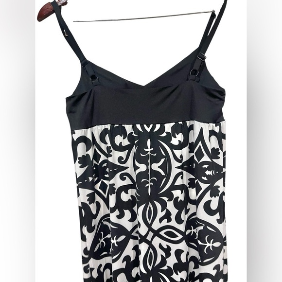 INC International Concepts Size Small Maxi 90s Y2K Style Slip Dress Stretchy - Picture 5 of 7